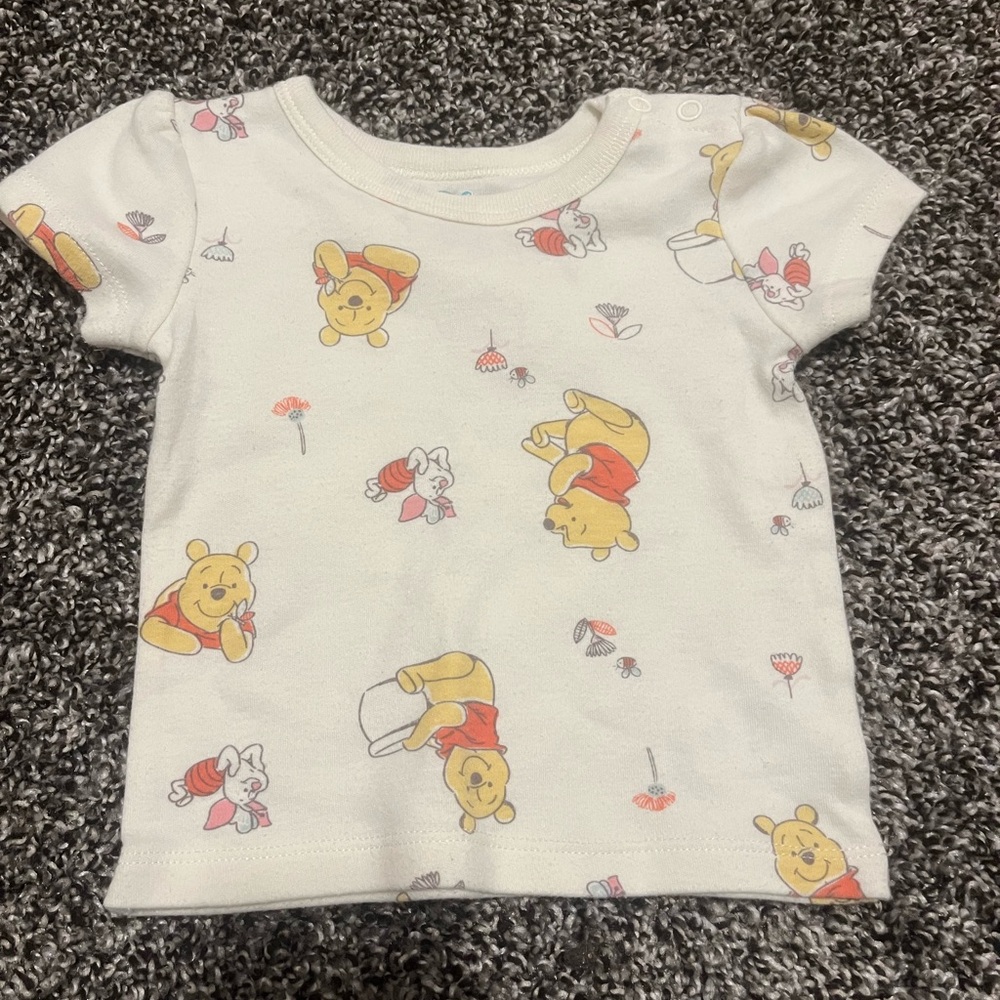 Disney Winnie the Pooh White Kids T-Shirt